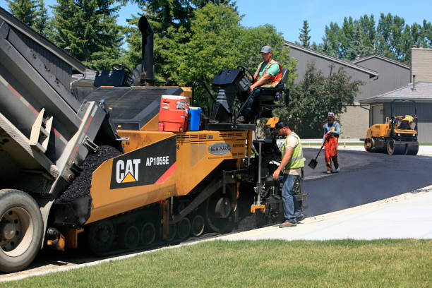 Permeable Paver Driveway in Thompson, ND